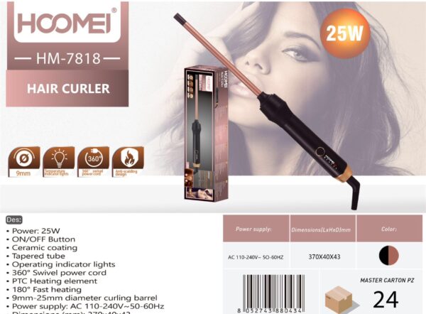 MODELADOR DE CABELO HM-7818