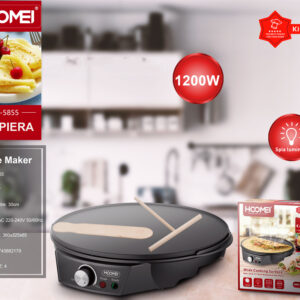 Maquina de panqueca 30cm 1200W HM-5855