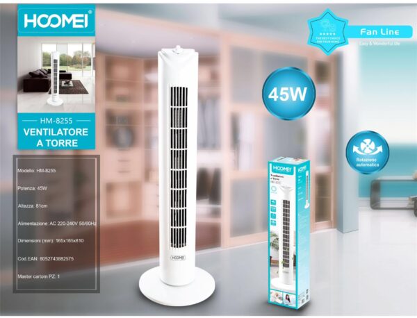 Ventilador da torre 81cm HM-8255