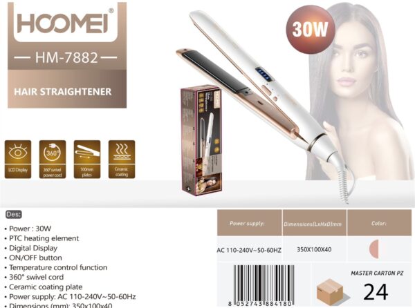MODELADOR DE CABELO HM-7882
