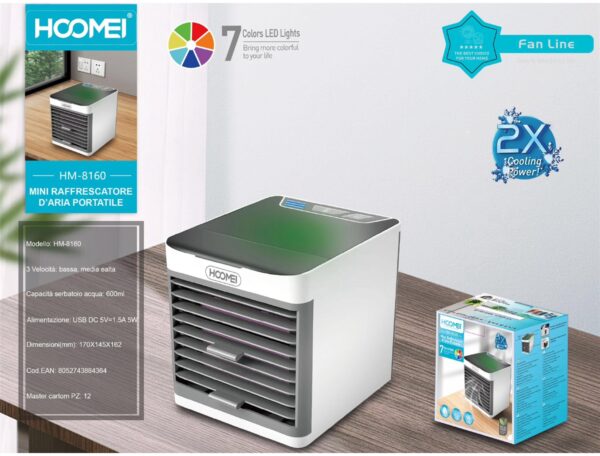 Refrigerador de ar 0.6L HM-8160