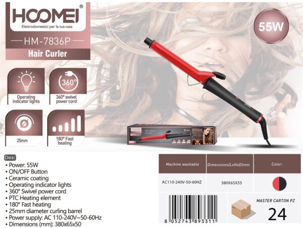 MODELADOR DE CABELO HM-7836P