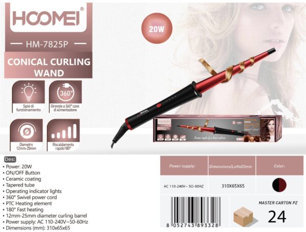 MODELADOR DE CABELO HM-7825P